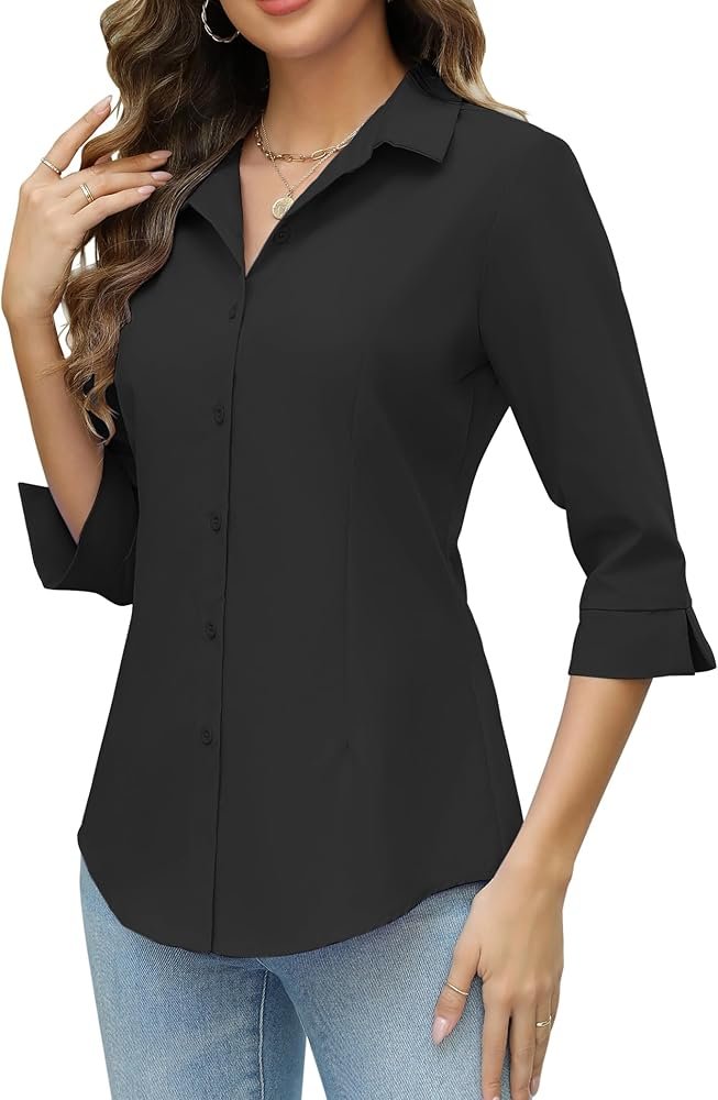 Classic Button-Down Blouse