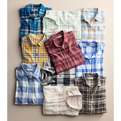 Croft and Barrow Flannel Shirts for Men & Women
