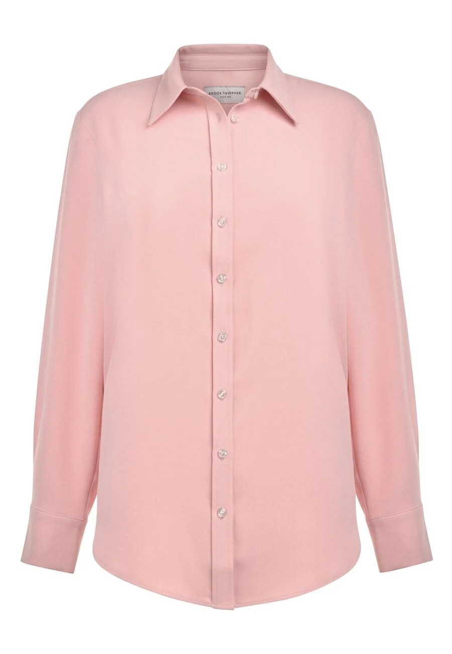 Essential Button-Front Blouse