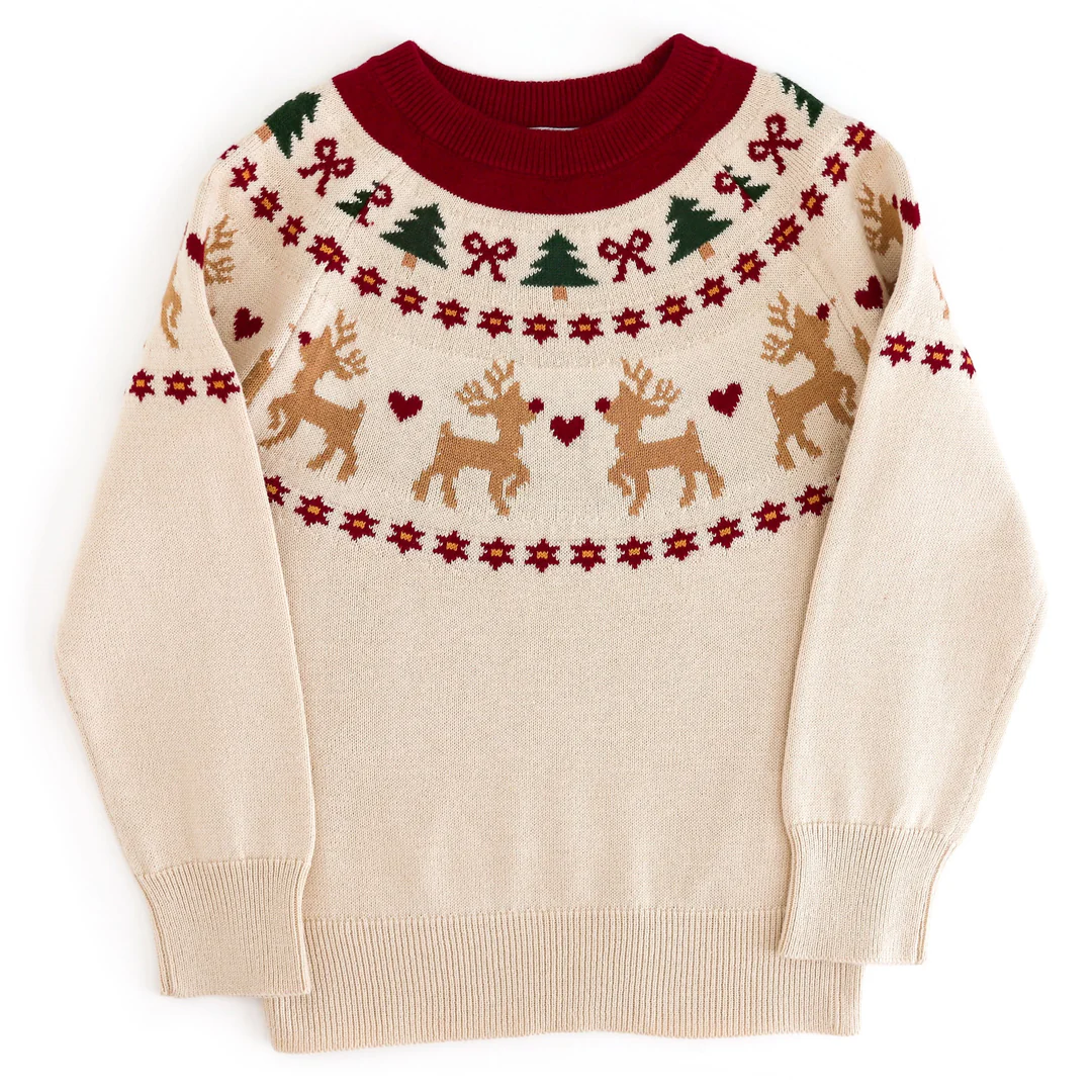 Festive Fair Isle Pullover