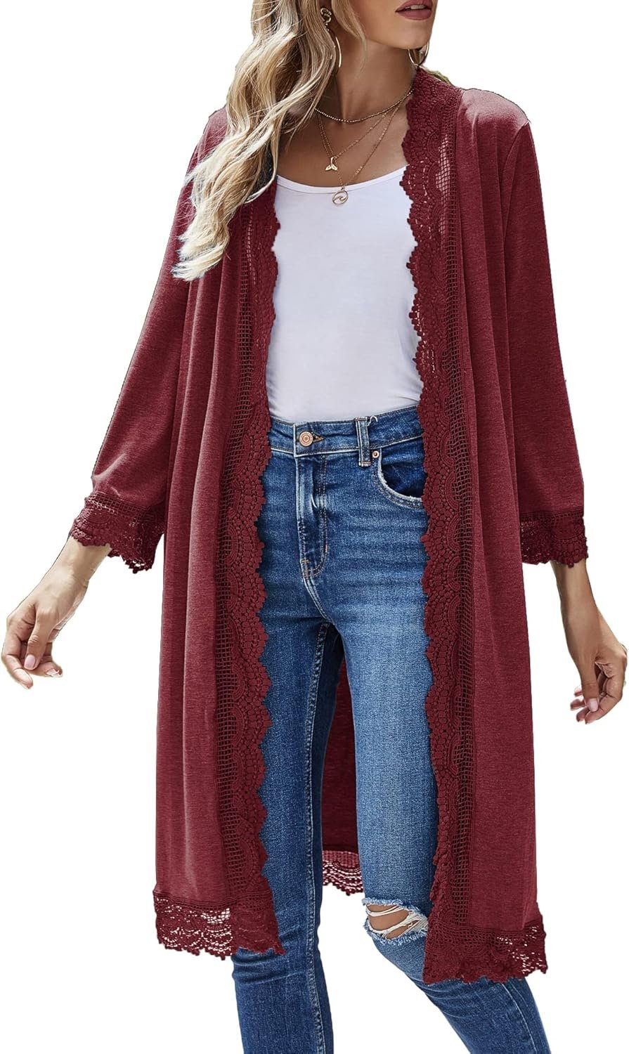 Lightweight Open Cardigan