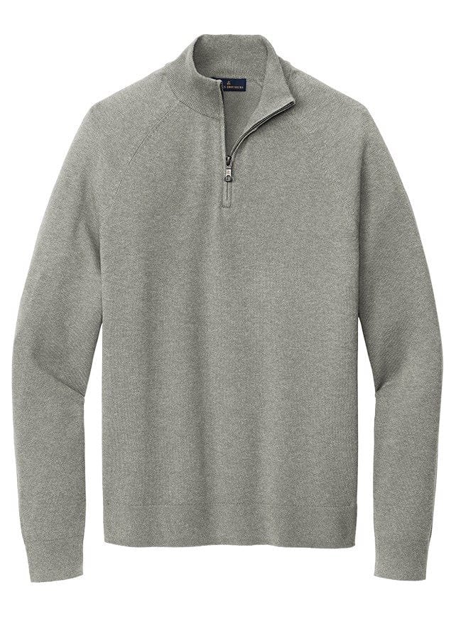 Men's Cotton Quarter-Zip Pullover