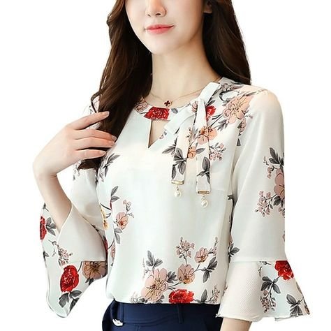Printed Casual Blouse
